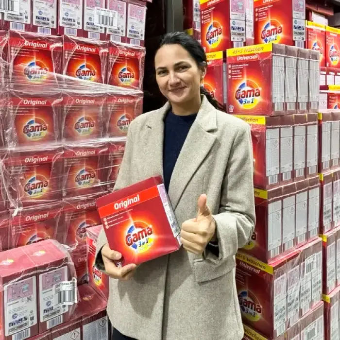 ᐉ Купити Порошок для прання Gama Original 3в1 для білої та