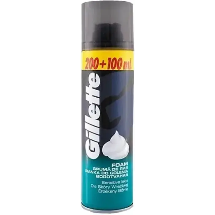 ᐉ Купить Пена для бритья Gillette Gillette Sensitive Skin Foam, 300 мл ...