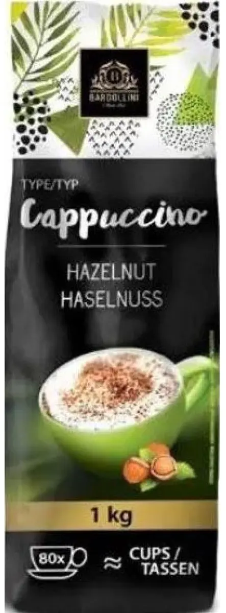 ᐉ Купить Капучино Bardollini Ореховое, 1 кг по цене: 198 грн — заказать ...