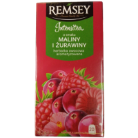 Чай фруктовый малина-клюква Remsey Intensitea, 20 пак