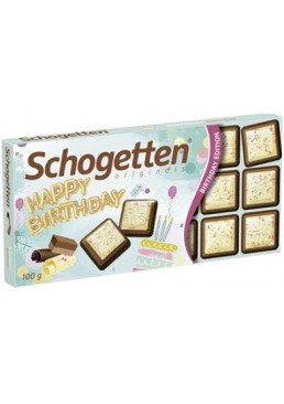 Шоколад Schogetten Happy birthday, 100 г