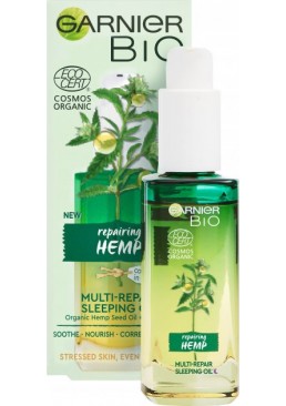 Масло для лица Garnier Bio ночное восстановительное, 30 мл