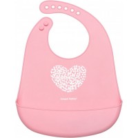Слюнявчик силіконовий Canpol babies З кишенькою, 1 шт