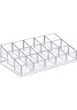 Настольный органайзер для косметики BEE HOME 15 ячеек Akay Plastik 9053