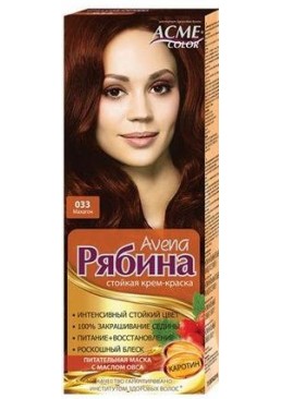 Краска для волос Рябина 033, Махагон 