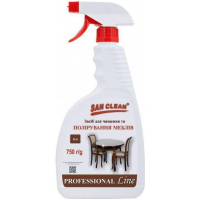 Засіб SAN CLEAN PROF Line для полірування меблів, 750 мл