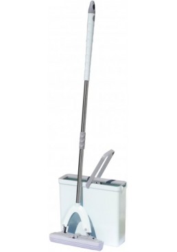 Набір для миття пілоги швабра з відром Zambak Plastik ZP-307 Smart Метелик, 10 л