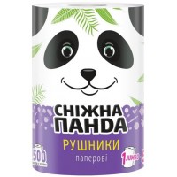 Паперові рушники Снігова панда Jumbo Roll 2 шари, 1 рулон