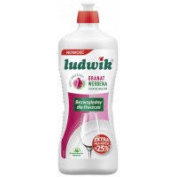 Засіб для миття посуду Ludwik з екстрактом гранати та вербени, 450 мл