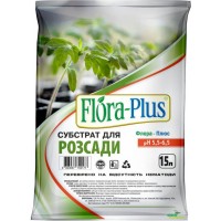 Субстрат для рассады FLORA-PLUS, 15 л