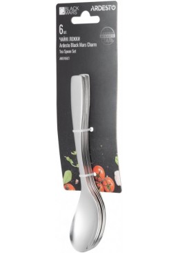 Набор чайных ложек ARDESTO Black Mars Charm AR0706CT, 6 шт