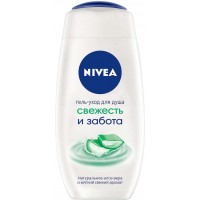Гель для душа Nivea Свіжість і турбота з натуральним алое вера, 250 мл