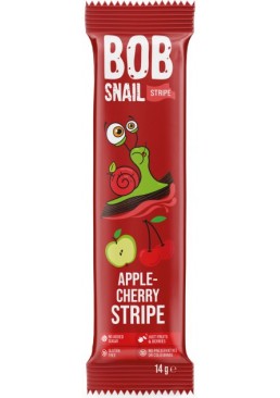 Натуральная конфета Bob Snail  Яблоко-Вишня, 14 г