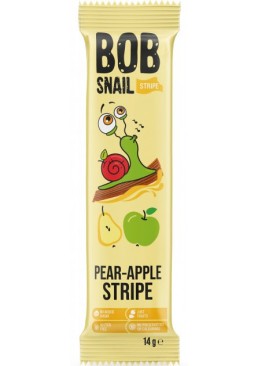 Натуральная конфета Bob Snail Яблоко-Груша, 14 г