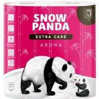 Туалетная бумага Снежная Панда Aroma, 4 шт
