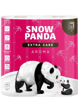 Туалетний папір Снежная Панда Aroma, 4 шт 