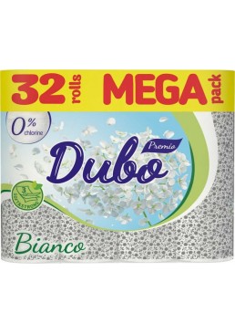 Туалетная бумага Диво Premio Bianco трехслойная 32 рулона белая