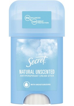 Дезодорант-стик Secret Natural Unscented, 40 мл