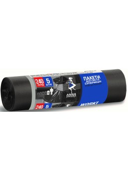Мішки для сміття Anna Zaradna 240 л 5шт