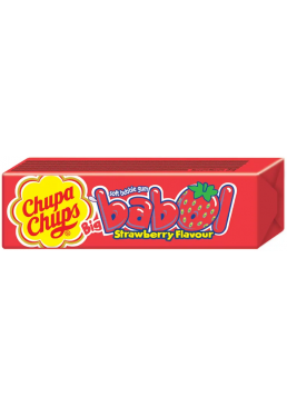 Жевательная резинка Chupa-Chups Big Babol клубника, 27.6 г
