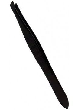 Пинцет косметический скошенный Luxury, P-10
