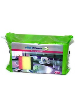 Губки кухонні HighFoam Economic Help, 5 шт