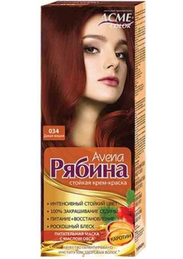 Краска Acme Рябина Avena №034, Дикая вишня
