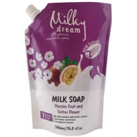Жидкое крем-мыло Milky Dream Маракуйя и цветы хлопка (запаска), 500 мл