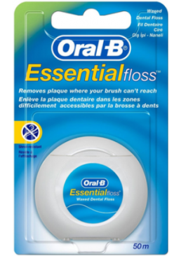 Зубная нить Oral-B Essential floss, 50 м