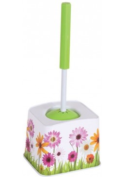 Ершик для унитаза Elif Plastic с подставкой, 1 шт.