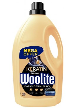 Гель для прання темних речей Woolite Keratin, 4.5 л (75 прань)