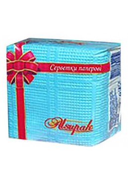 Серветки столові Alsupak блакитні, 40 шт