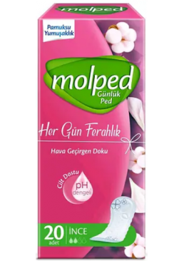 Прокладки щоденні Molped Daily Freshness 2 краплі, 20 шт