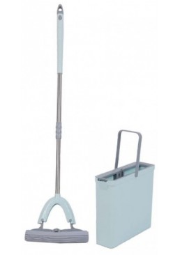 Набір для миття підлоги швабра з відром Zambak Plastik Smart Метелик в коробці, 10 л
