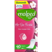 Прокладки щоденні Molped Daily Freshness 2 краплі, 40 шт