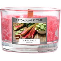 Ароматична свічка з натурального воску Aroma Home Ревень, 115 г