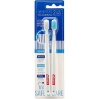 Зубная щетка Coolbright Safe & Care Medium, 2 шт