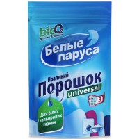 Стиральный порошок для машинной и ручной стирки Белые паруса Universal, 400 г