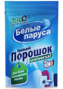 Пральний порошок для машинного й ручного прання Білі вітрила Universal, 400 г