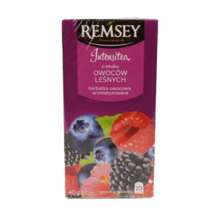 Чай фруктовый лесные ягоды Remsey Intensitea, 20 пак - 