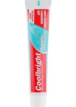 Зубна паста Coolbright Organic, 75 мл