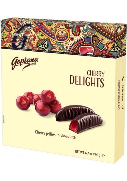 Цукерки Goplana Delights вишня, 190 г