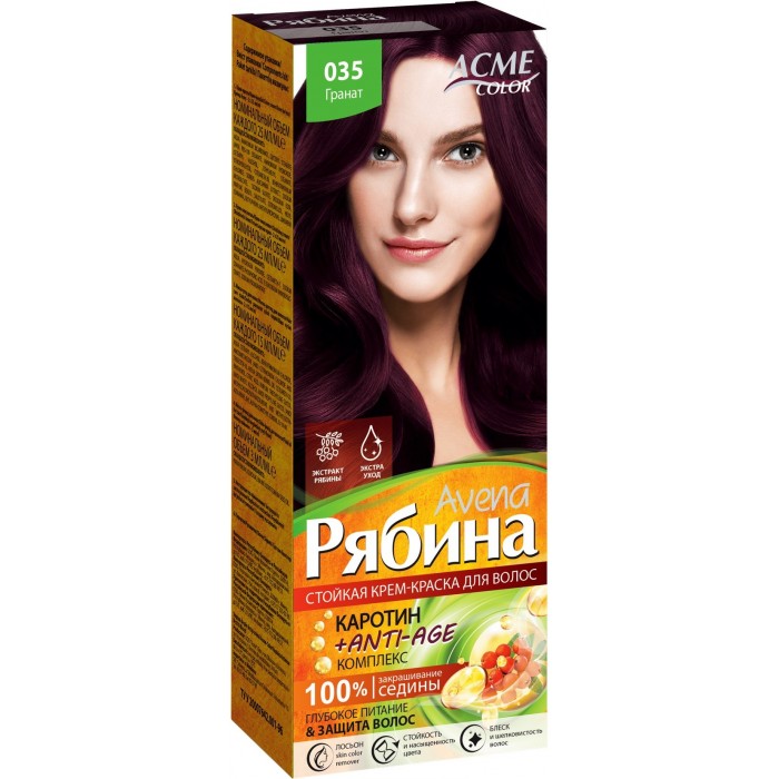 Краска ACME Color Рябина Avena 035, Гранат - 
