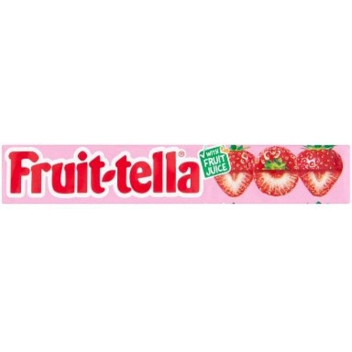 Цукерки жувальні Fruit-tella Полуниця, 41 г - 