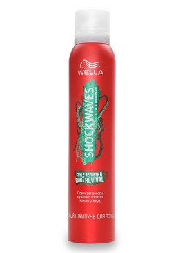 Сухой шампунь для волос Wella Shockwaves Свежесть корней, 180 мл