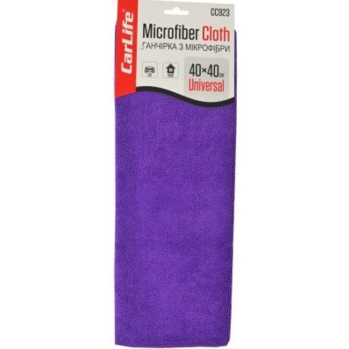 Серветка CARLIFE CC923 з мікрофібри, 40x40 см - 