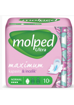 Гігієнічні прокладки Molped Normal Ultra 4 краплі, 10 шт