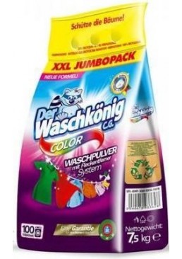 Порошок для прання Waschkonig Color, 7.5 кг (100 прань) 