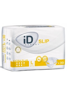 Подгузники для взрослых iD Expert Slip Extra Plus L 115-155 см, 30 шт