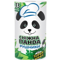 Бумажные полотенца Снежная панда Big Roll, 2 слоя
